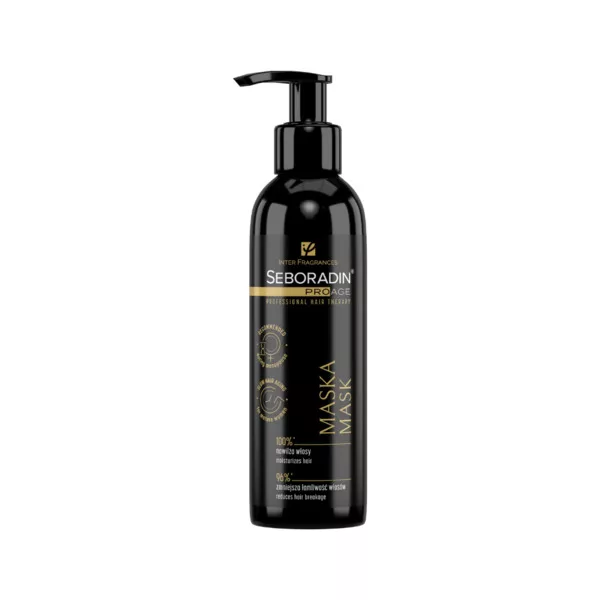 Seboradin Pro Age, maska regenerująca i wygładzająca włosy, 200ml