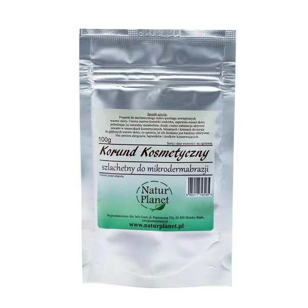 NaturPlanet korund szlachetny kosmetyczny, 100g