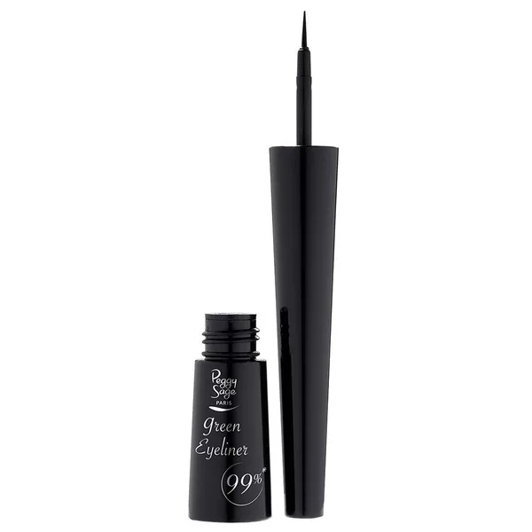 Peggy Sage Green Lak, eyeliner czarny, 2.5ml
