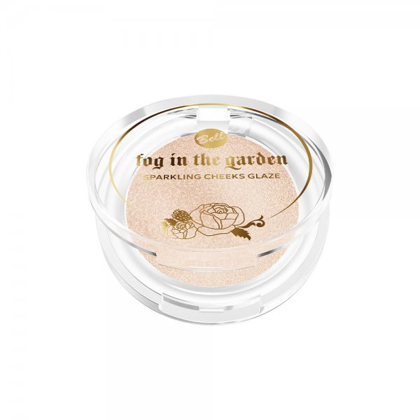 Bell x Fog in the Garden Sparkling Cheeks Glaze, rozświetlacz do twarzy i ciała, 001 Sparkling sugar, 3,6g