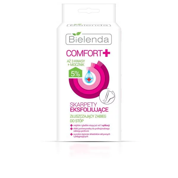 Bielenda Comfort Skarpety Eksfoliujące, 2szt