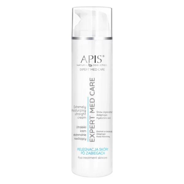 Apis Expert Med Care, ultralekki krem ekstremalnie nawilżający, 200ml