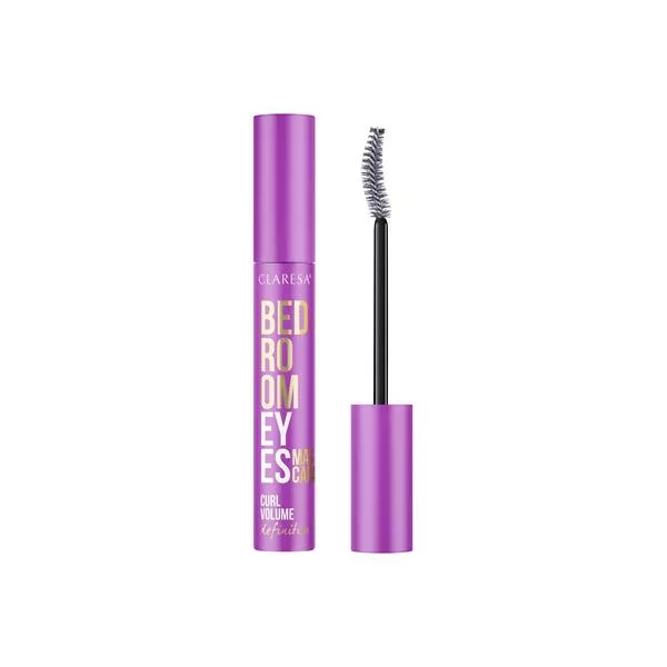 Claresa, BEDROOM EYES MASCARA Tusz do rzęs podkręcająco-pogrubiający