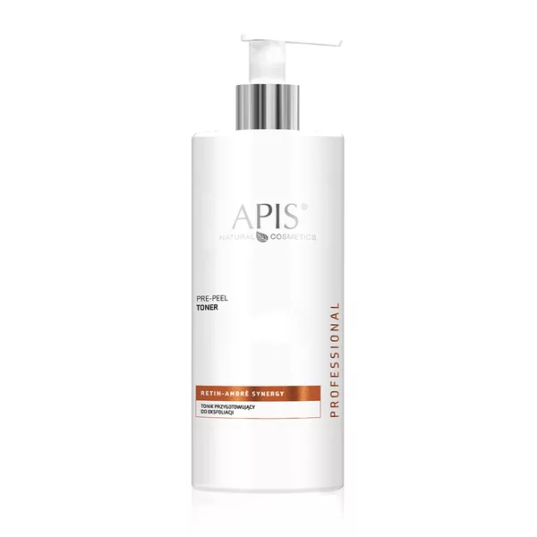 Apis Retin-Ambre Synergy, tonik do twarzy przygotowujący do eksfoliacji, 500ml