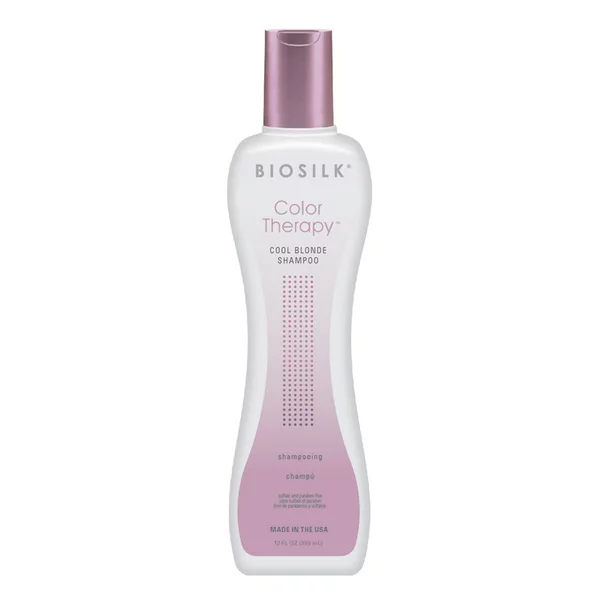 Biosilk Color Therapy, Cool Blonde, szampon do włosów blond, 355ml