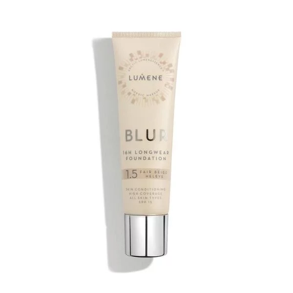 Lumene Blur, kremowy podkład wygładzający, 30ml, 1.5 - Fair Beige