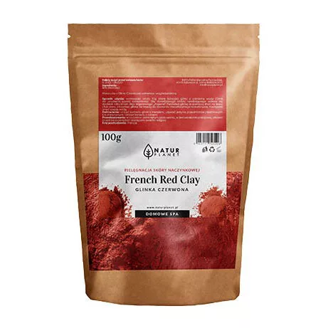 NaturPlanet, czerwona glinka, 100g