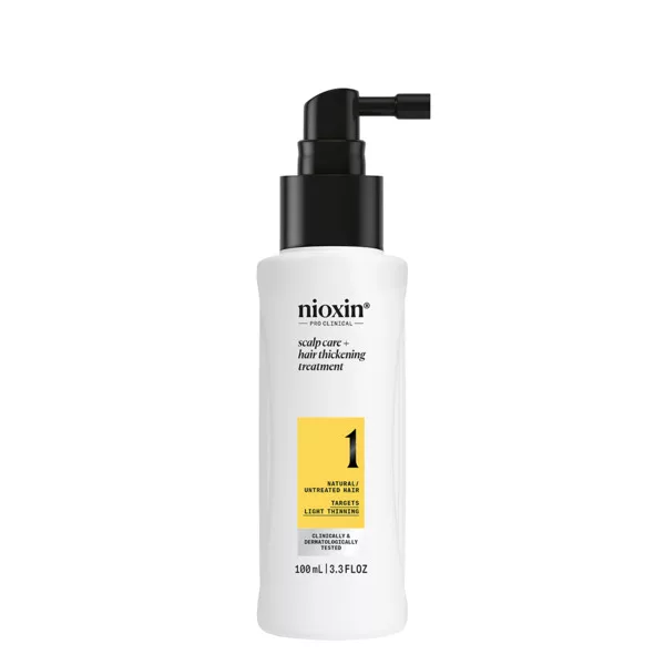 Nioxin System 1 serum bez spłukiwania do skóry głowy i włosów naturalnych, lekko przerzedzonych, 100ml