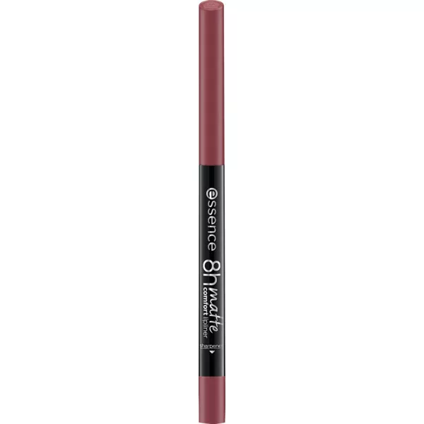 Essence 8H MATTE COMFORT LIPLINER, matująca konturówka do ust, 19 Burgundy Bestie, 0,3g