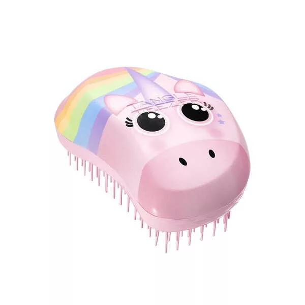 Tangle Teezer Mini Origin, child pink unicorn, szczotka do włosów