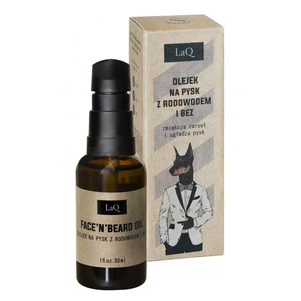 LaQ Doberman, olejek po goleniu i do brody, 30ml