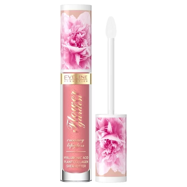 Eveline Flower garden, błyszczyk do ust, nr 02, 4,5ml