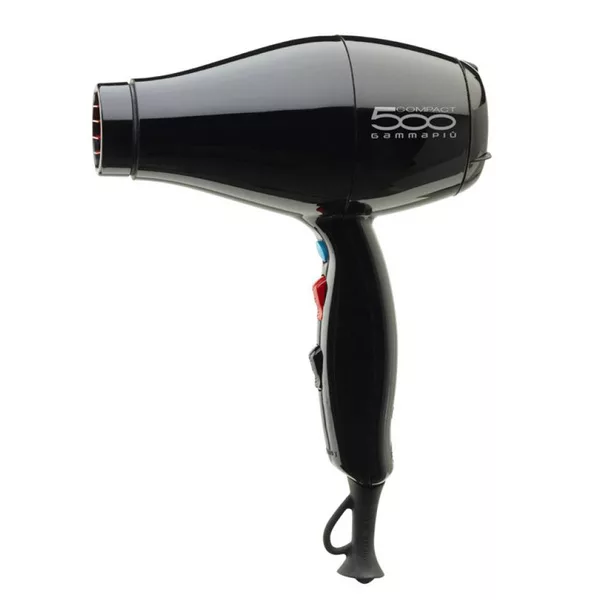 Gamma Piu, Suszarka 500 Compact, 2000W, kolor czarny