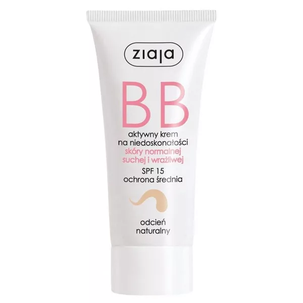 Ziaja, krem BB do skóry normalnej, odcień naturalny, 50ml