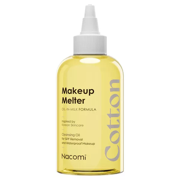 Nacomi Cotton Veil Makeup Melter, odżywczy olejek do demakijażu, 130ml