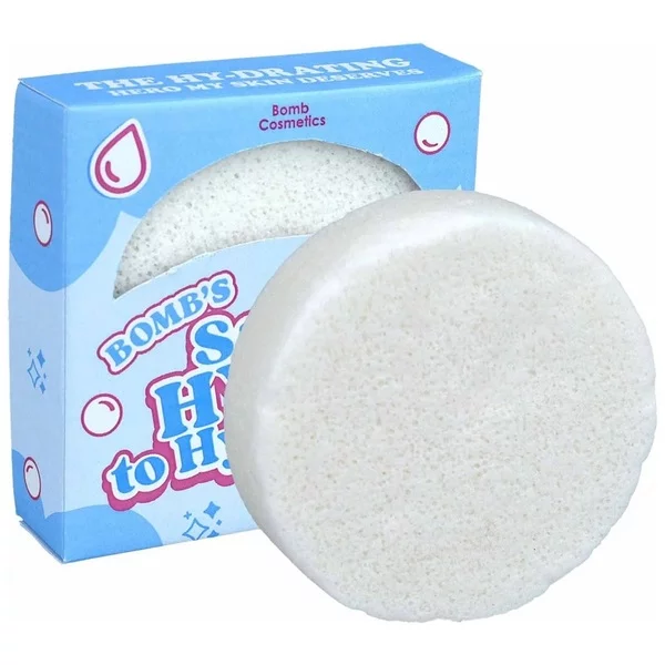 Bomb Cosmetics Say Hyaluronic to Hydration Facial Sponge gąbka do twarzy z kwasem hialuronowym