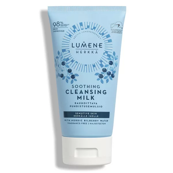 Lumene Herkka, delikatne mleczko do mycia skóry wrażliwej, 150ml