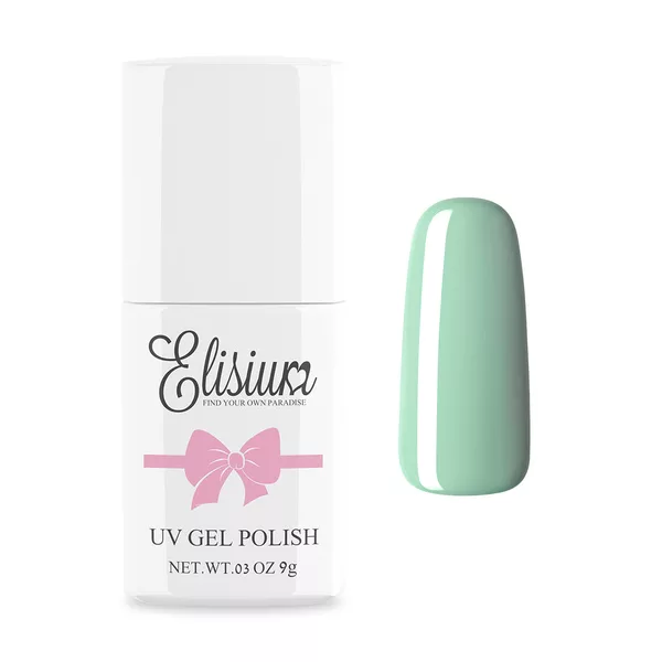 Elisium, lakier hybrydowy 158 Minty grey, 9g