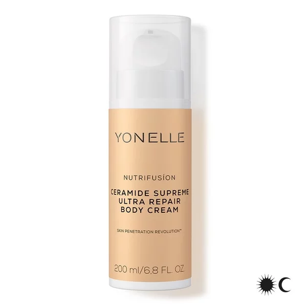 Yonelle Nutrifusion Ceramide Supreme Ultra Repair, ultranaprawczy krem do ciała z ceramidami, 200ml