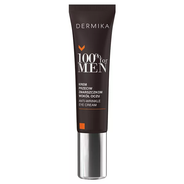 Dermika 100% For Men, krem przeciwzmarszczkowy pod oczy dla mężczyzn, 15ml