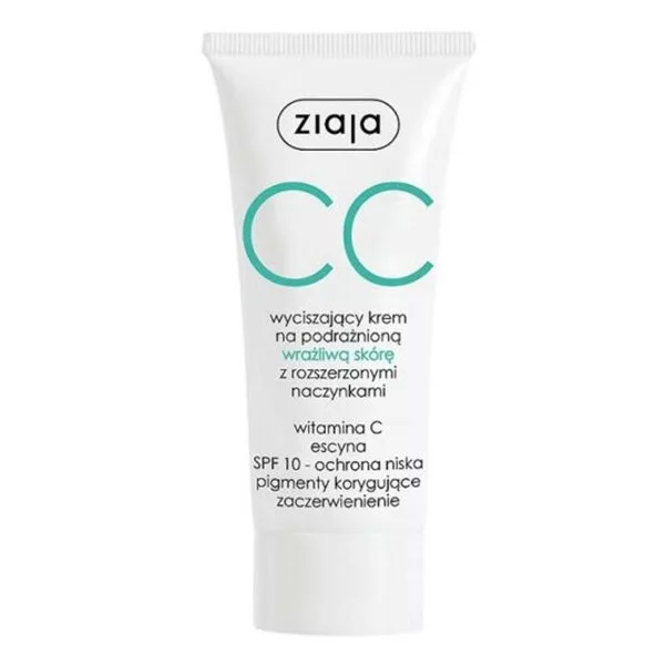Ziaja CC, krem wyciszający do wrażliwej skóry, 50ml