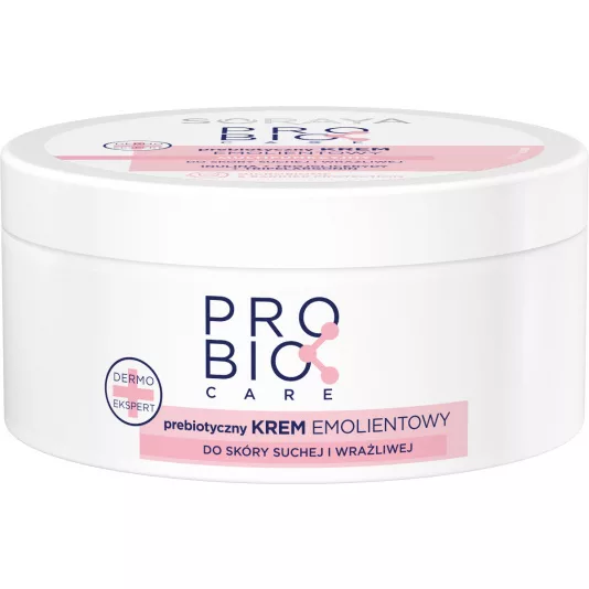Soraya Probio Care, prebiotyczny krem emolientowy do skóry suchej i wrażliwej, 200ml