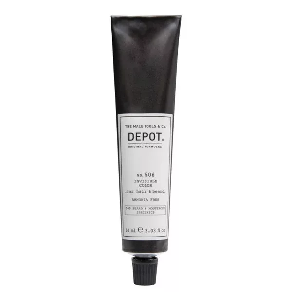 Depot No. 506, półtrwały krem koloryzujący bez amoniaku do włosów i brody, natural graphite, 60ml
