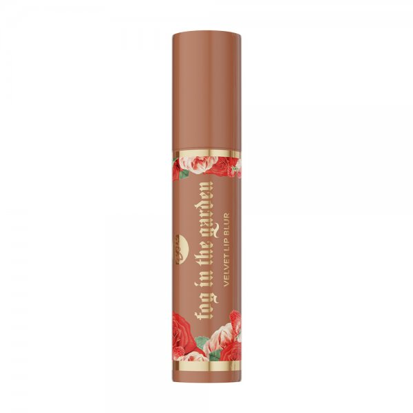 Bell x Fog in the Garden Velvet Lip Blur, płynna piankowa pomadka do ust, 001 Brownie, 4,45g