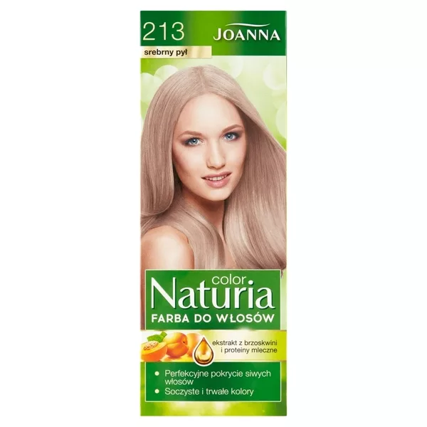 Joanna Naturia Color Farba do włosów srebrny pył 213