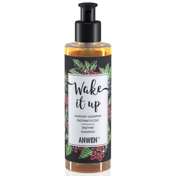 Anwen Wake It Up, enzymatyczny szampon kawowy, 200ml