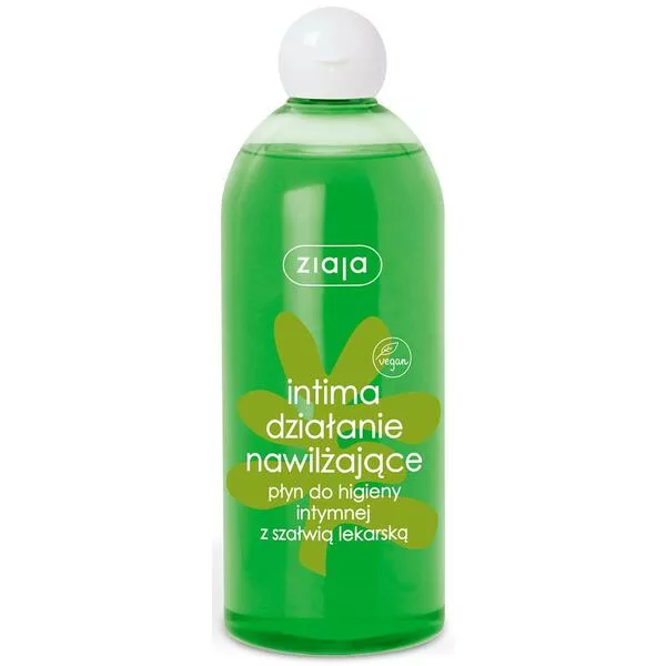 Ziaja Intima, płyn do higieny intymnej z szałwią lekarską, 500ml