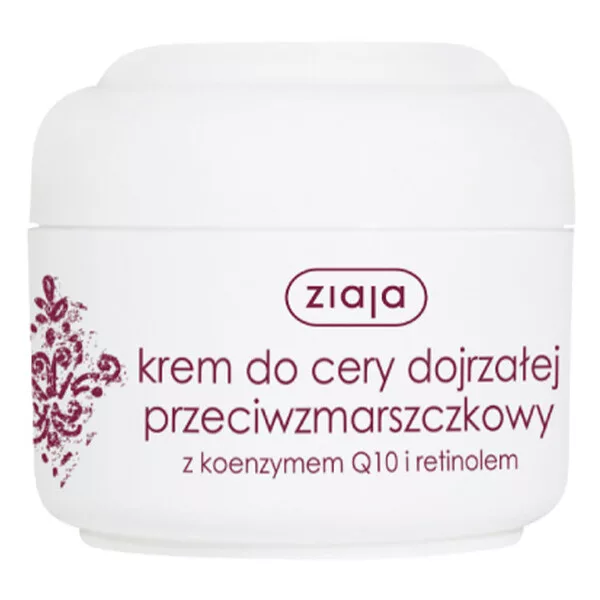 Ziaja, krem do cery dojrzałej z koenzymem Q10 i retinolem, 50ml