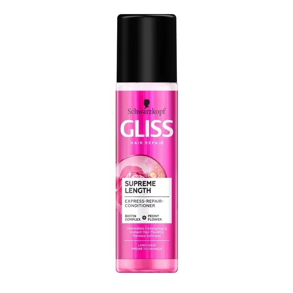 Schwarzkopf Gliss Supreme Length Express-Repair Conditioner ekspresowa odżywka regeneracyjna do włosów długich i podatnych na zniszczenia 200ml