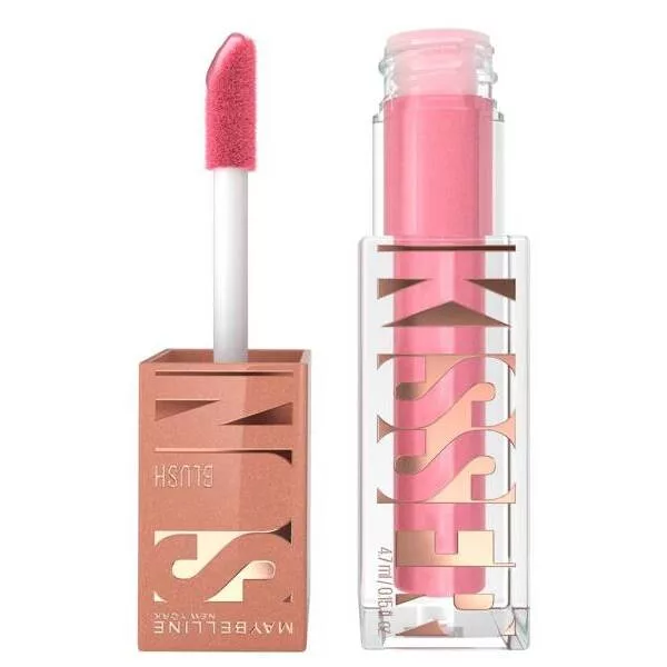 Maybelline New York Sunkisser Blush, róż do policzków w płynie, 05 Blasin, 4,7ml
