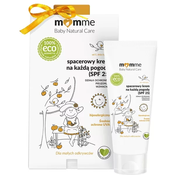 MomMe Dla Maluszka spacerowy krem na każdą pogodę SPF25 dla dzieci, 50ml