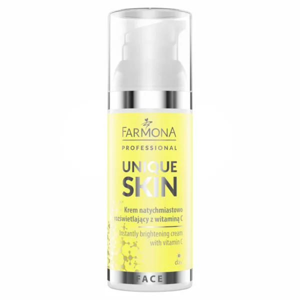 Farmona Professional Unique Skin, krem natychmiastowo rozświetlający z witaminą C, 50ml