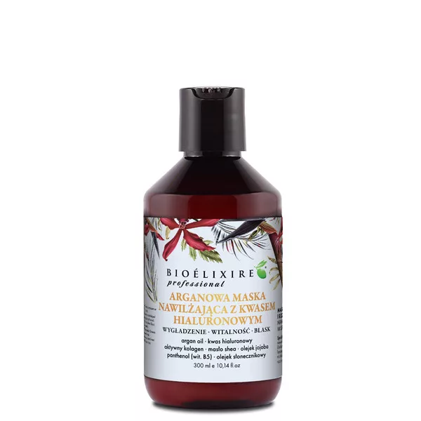 Bioelixire Professional, arganowa maska z kwasem hialuronowym, 300ml