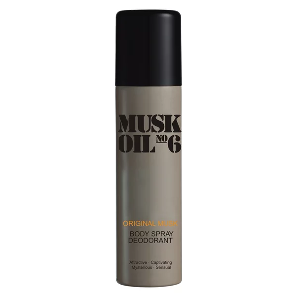 Gosh Musk Oil, dezodorant w sprayu unisex, 150ml