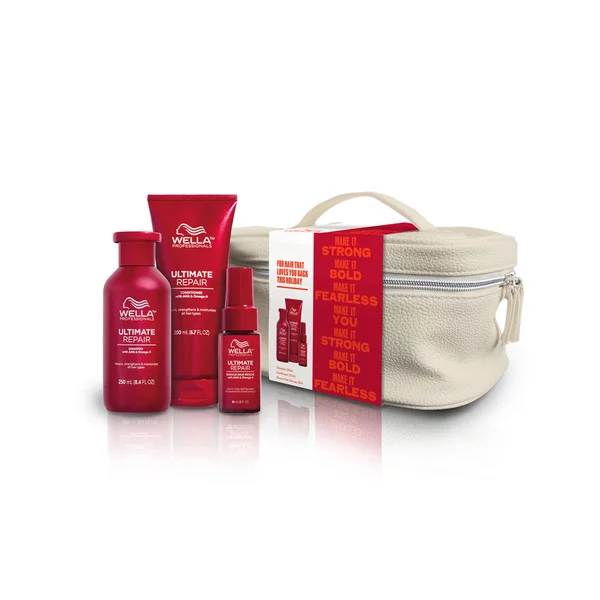 Wella Ultimate Repair, zestaw prezentowy do intensywnej regeneracji włosów, szampon + odżywka + serum