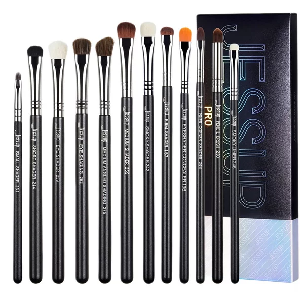 Jessup Pro Eyeshadow Brushes zestaw pędzli do makijażu oczu T339 12szt.