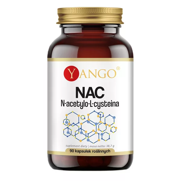 Yango NAC - N-acetylo-L-cysteina suplement diety 90 kapsułek