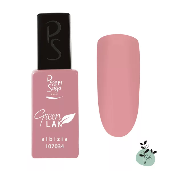 Peggy Sage Green Lak, lakier do paznokci utwardzany lampą UV/LED, albizia, 10ml