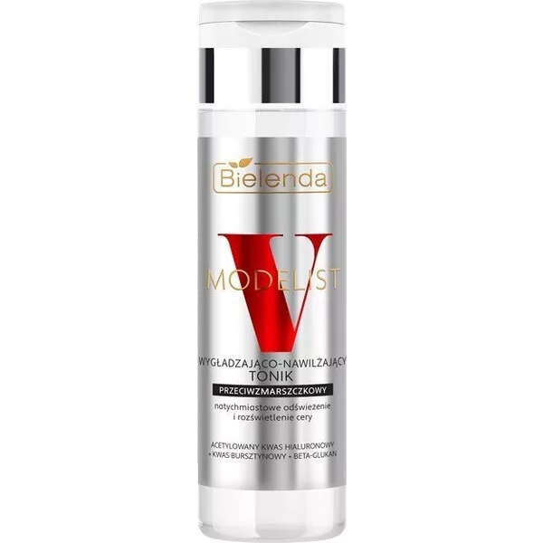 Bielenda V-Modelist, wygładzająco - nawilżający tonik przeciwzmarszczkowy, 200ml