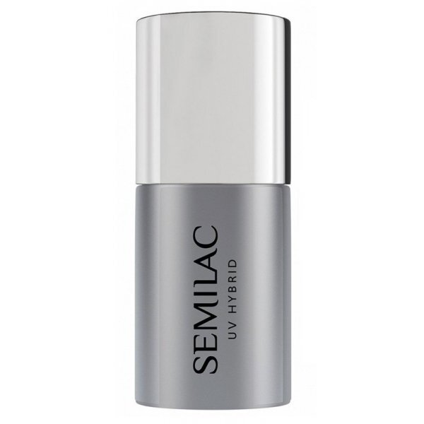 Semilac Top No Wipe Sparkle, top do lakierów hybrydowych, Diamond, 7ml (n)