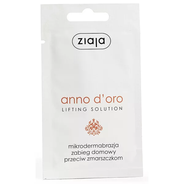 Ziaja Anno d'oro, domowy zabieg przeciwzmarszczkom, 7ml