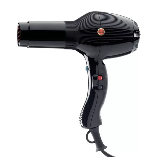 Gamma Piu, suszarka 5555 Turbo Turmalionic, czarna, 2400W