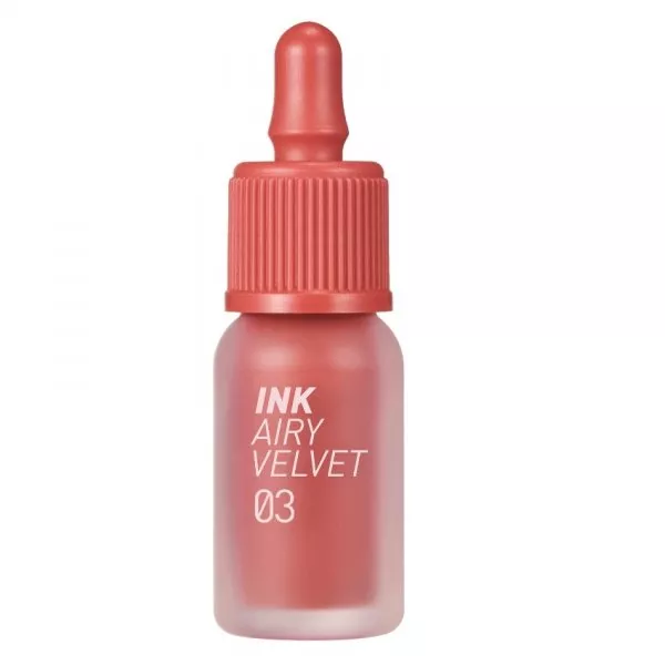 Peripera Ink Airy Velvet matowa pomadka do ust 03 Cartoon Coral z witaminą E 4g
