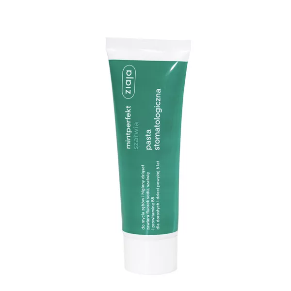 Ziaja Mintperfekt, pasta do zębów, szałwia, 75ml