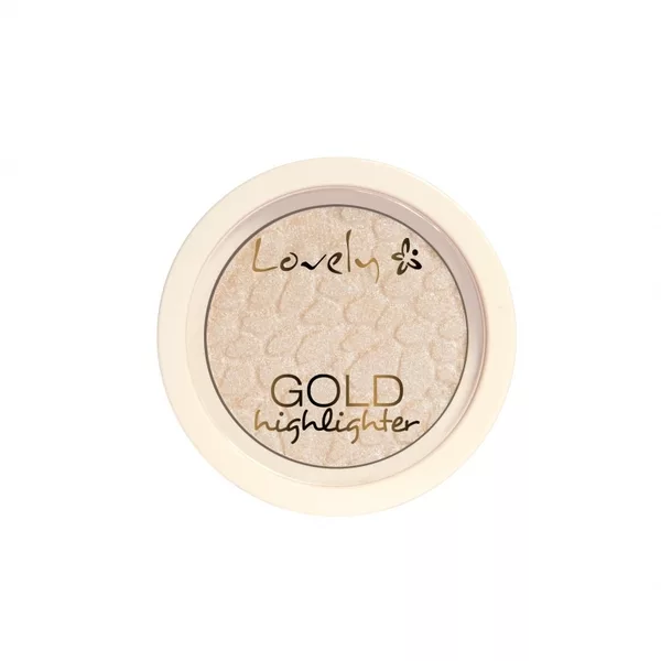 Lovely Gold Highlighter rozświetlacz do twarzy w kamieniu