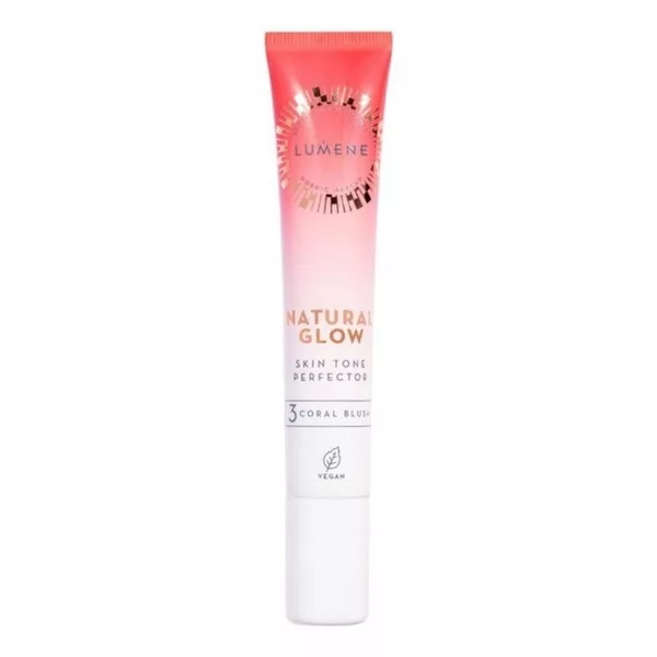 Lumene Skin Tone Perfector Natural Glow, róż w kremie, 3 Coral Blush, 30ml